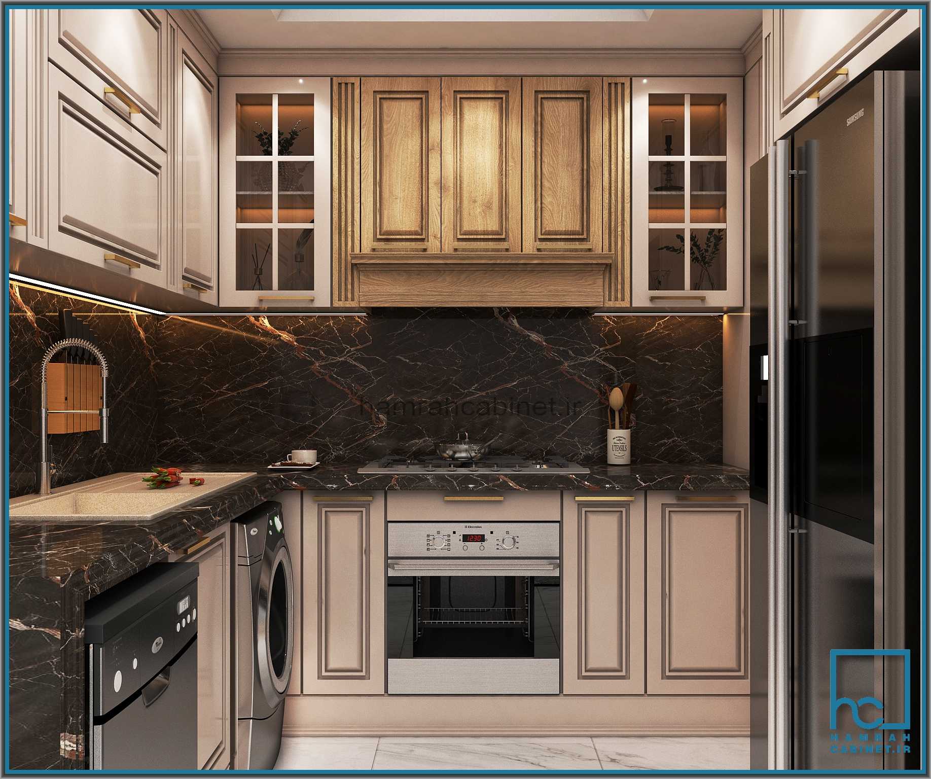 کابینت کلاسیک رنگخور 79